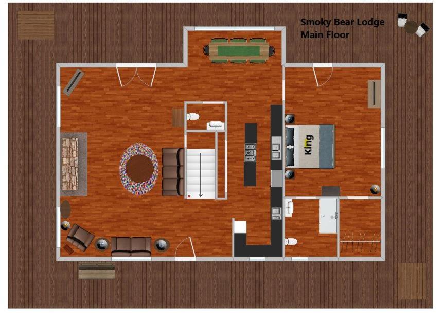 Smoky Bear Lodge With Guest House, Hot Tub, 1089 Free Tickets Each Paid Day, Dollywood And More Sevierville Exterior foto