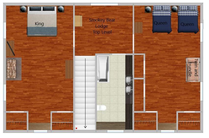 Smoky Bear Lodge With Guest House, Hot Tub, 1089 Free Tickets Each Paid Day, Dollywood And More Sevierville Exterior foto